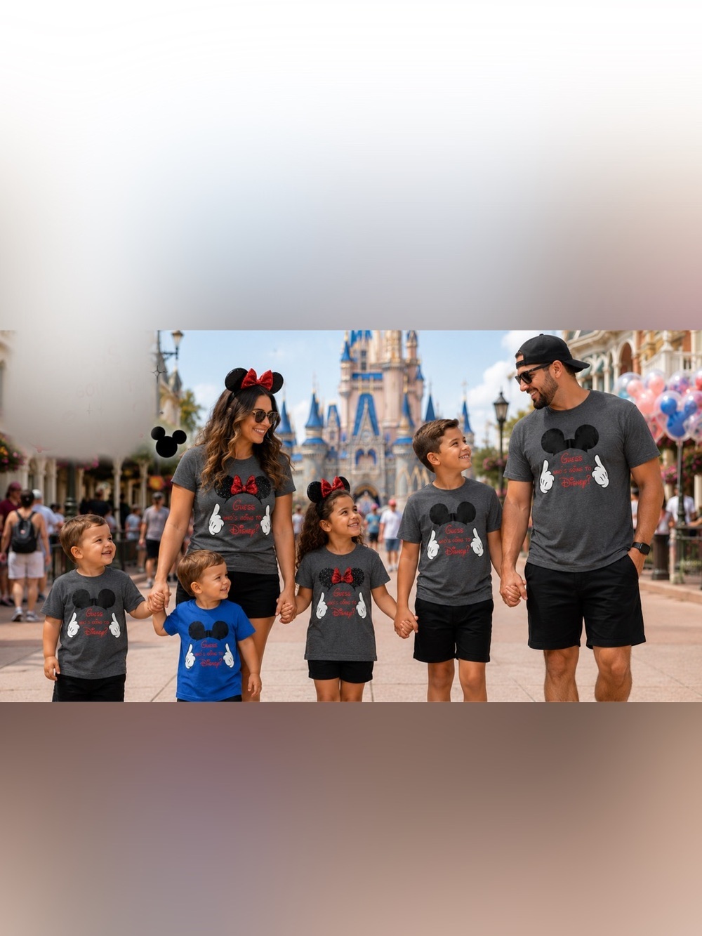 Disney Family Vacation Matching T-Shirt Lot